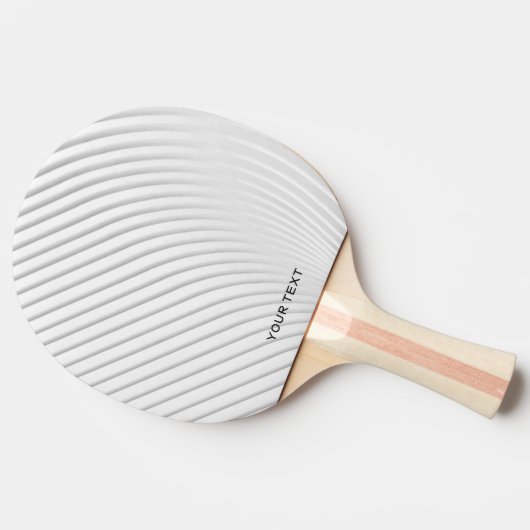 Abstrakte Moderne Tischtennis Schläger (Seitenansicht)