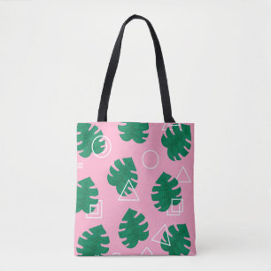 Abstrakte moderne trendige Hipster Geometrie Naht Tasche
