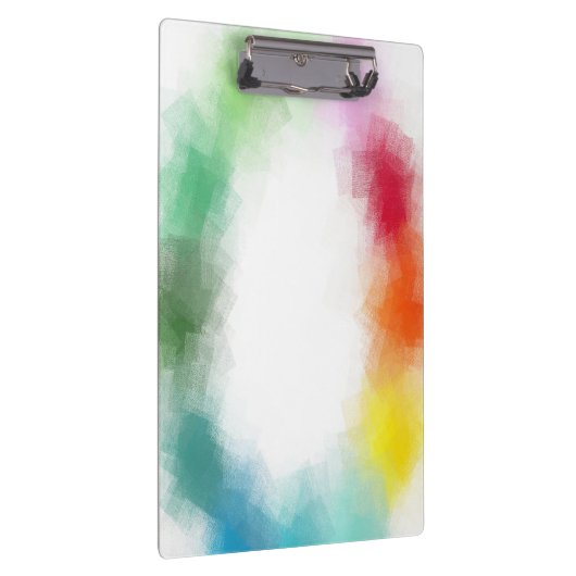 Abstrakte, moderne, trendige Vorlage Klemmbrett (Rechts)