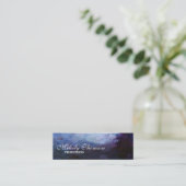 Abstrakte, moderne Visitenkarten Mini Visitenkarte (Stehend Vorderseite)