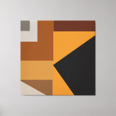 Abstrakte moderne Wandkunst für Zuhause- oder Büro Leinwanddruck (Vorderseite)