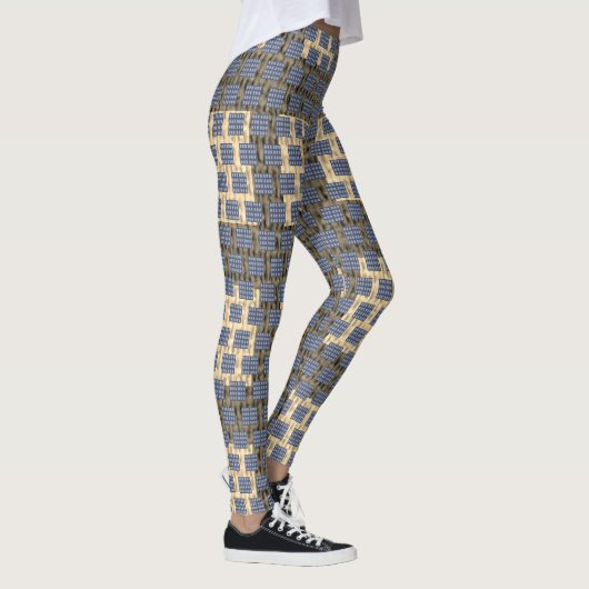 Abstrakte modische Mode-Kompression für Leggings (Rechts)