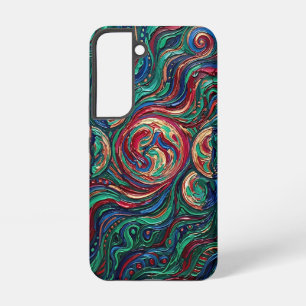 Abstrakte Mondphasen-Jewel-Ton-Samsung-Hüllen Samsung Galaxy Hülle