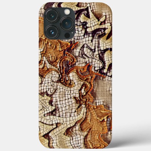 Abstrakte Mosaik Cool Moderne Maskuline Inspirivit Case-Mate iPhone Hülle (Rückseite)
