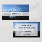 Abstrakte Mosaikfliesen Visitenkarte (Vorne/Hinten)