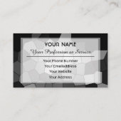 Abstrakte Mosaikfliesen Visitenkarte (Rückseite)