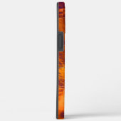 Abstrakte Mosaikkonstruktion aus rötlich-orangefar Case-Mate iPhone Hülle (Rückseite / Rechts)