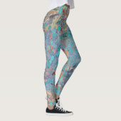 Abstrakte Mosaikkunst Leggings (Rechts)