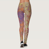 Abstrakte Mosaikkunst Leggings (Rückseite)