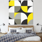 Abstrakte Mosaikwerbung Leinwanddruck (Insitu (Schlafzimmer))