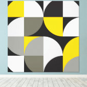 Abstrakte Mosaikwerbung Leinwanddruck (Insitu (Holzboden))