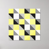 Abstrakte Mosaikwerbung Leinwanddruck (Vorderseite)