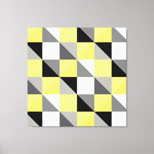 Abstrakte Mosaikwerbung Leinwanddruck (Vorderseite)