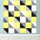 Abstrakte Mosaikwerbung Leinwanddruck (Insitu (Holzboden))