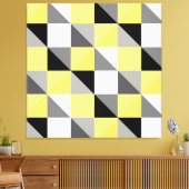 Abstrakte Mosaikwerbung Leinwanddruck (Insitu (Wohnzimmer))