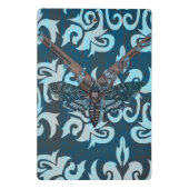 Abstrakte Moth Mini-Zwischenablage Mini Klemmbrett (Rückseite)