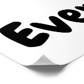 Abstrakte Motivierend Minimalistische Treppe Kunst Poster (Ecke)