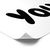 Abstrakte Motivierend Minimalistische Urban Skylin Poster (Ecke)