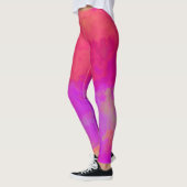 Abstrakte Multicolor-Leggings Leggings (Links)