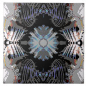 Abstrakte Muschel Fliese (Vorderseite)