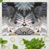 Abstrakte Muschel Geschirrtuch (Gefaltet)