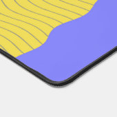 Abstrakte Muscheln an der Küste Schreibtischunterlage (Ecke)