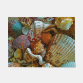 Abstrakte Muscheln Fußmatte (Vorderseite)