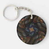 Abstrakte Muscheln Schlüsselanhänger (Vorderseite)