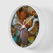 Abstrakte Muscheln Uhr (Winkel)