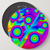 Abstrakte Musik Button (Vorne & Hinten)