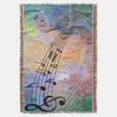 abstrakte Musik Decke (Vorderseite Vertikal)