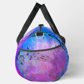abstrakte Musik Duffle Bag (Rechts)