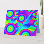 Abstrakte Musik Karte (Rückseite)