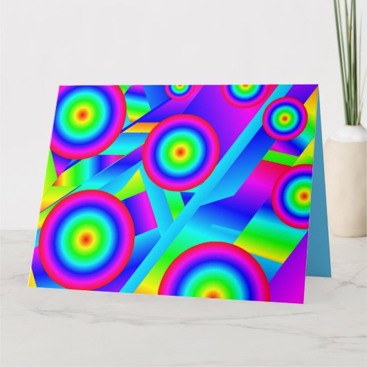 Abstrakte Musik Karte (Vorderseite)