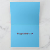 Abstrakte Musik Karte (Innenseite)