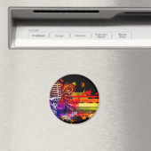 Abstrakte Musik Magnet (In Situ (Geschirrspüler))
