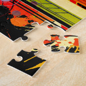 Abstrakte Musik Puzzle (Seite)