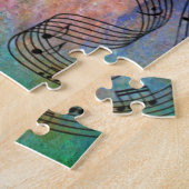 abstrakte Musik Puzzle (Seite)