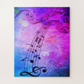 abstrakte Musik Puzzle (Vertikal)