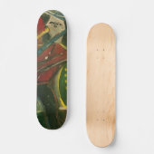 Abstrakte Musik Skateboard (Vorderseite)