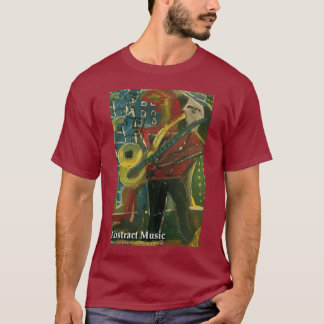 Abstrakte Musik T-Shirt