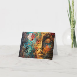 Abstrakte Musikgeschichte - Digitale Kunst Karte