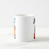 abstrakte Musikkunst Kaffeetasse (Mittel)