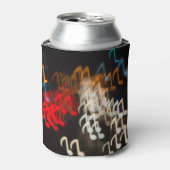 Abstrakte Musiknoten: Hintergrundbeleuchtung Dosenkühler (Kanne Vorderseite)