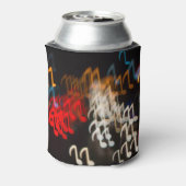 Abstrakte Musiknoten: Hintergrundbeleuchtung Dosenkühler (Kanne Rückseite)