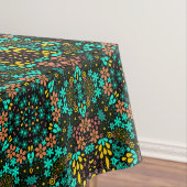 Abstrakte Mussaikkaleidoskopie, blühende Blume sch Tischdecke (Beispiel)