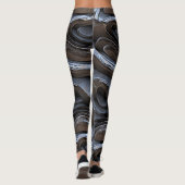 Abstrakte Muster 1 Leggings (Rückseite)