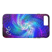 Abstrakte Muster 21A-D Optionen Case-Mate iPhone Hülle (Rückseite (Horizontal))