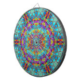 Abstrakte Muster 26 Dart Board Dartscheibe (Vorderseite rechts)