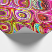 Abstrakte Muster 32A Geschenkpapier (Ecke)